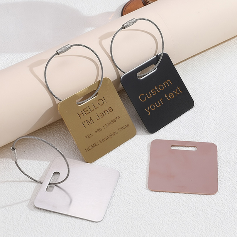 Travel Accessories International - Özel İsimli Bagaj Etiketi Lazer Gravür