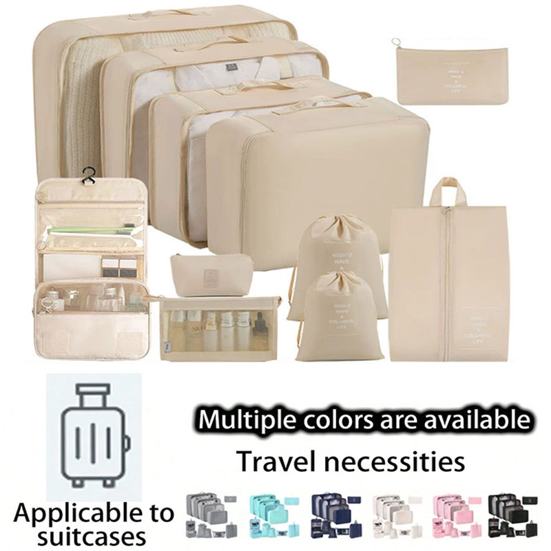 Travel Accessories Electronics - Seyahat Saklama Çantaları Seti 7/8/9/10 Parça