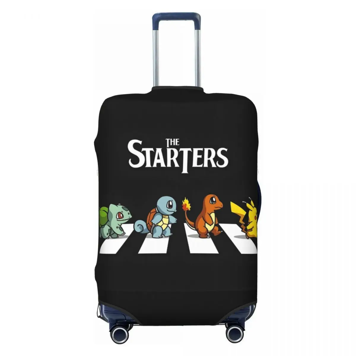 Travel Accessories For Road Trip - Yüksek Esneklikli Bavul Kılıfı P-Pikachizer Desenli
