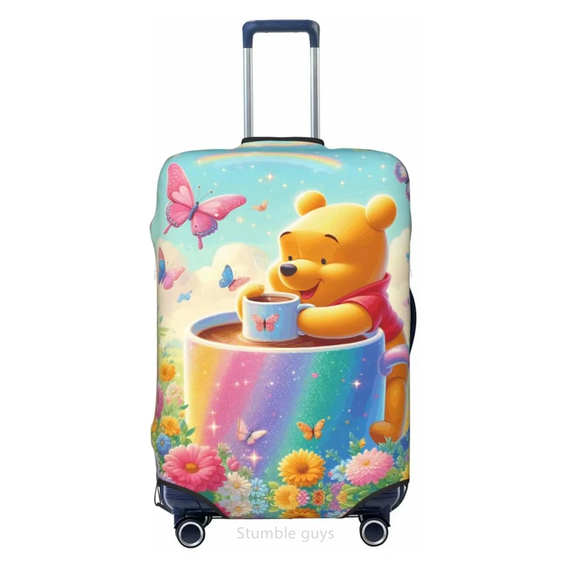 Travel Accessories For Road Trip - Elastik Bagaj Kapağı Ayı Baskılı 18-32