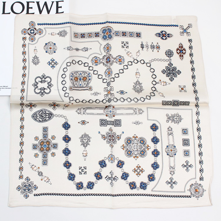 Travel Hair Accessories - Dut ipek eşarp 12MM kadın kare
