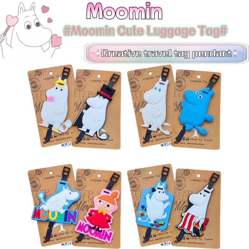 Travel Accessories Set - Çizgi Film Anime Küçük Tombul Moomin