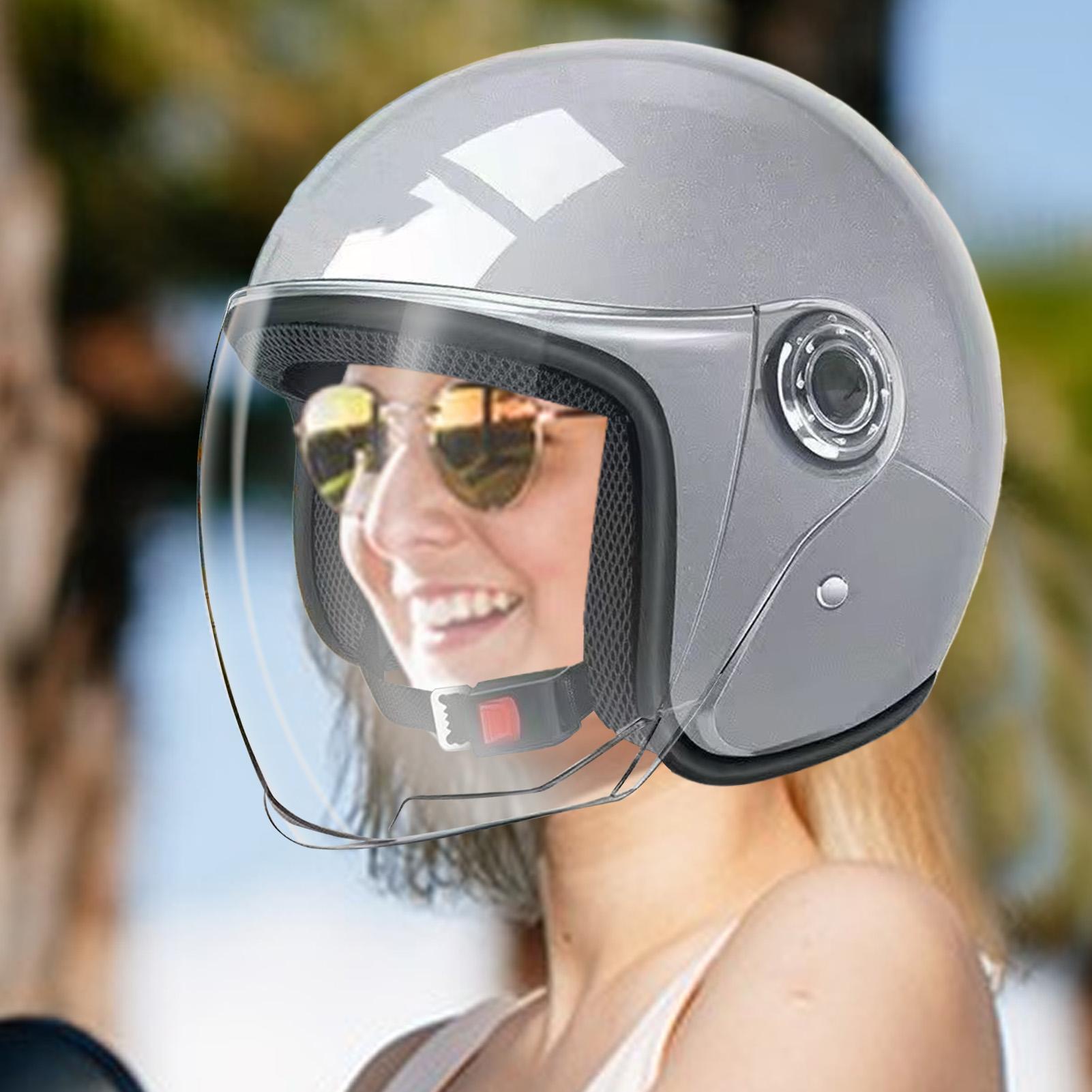 Travel Accessories For Road Trip - Motosiklet emniyet kaskları güvenli Scooter şapkalar