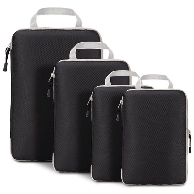 Travel Accessories Organiser - Seyahat sıkıştırılabilir ambalaj küpleri ile katlanabilir