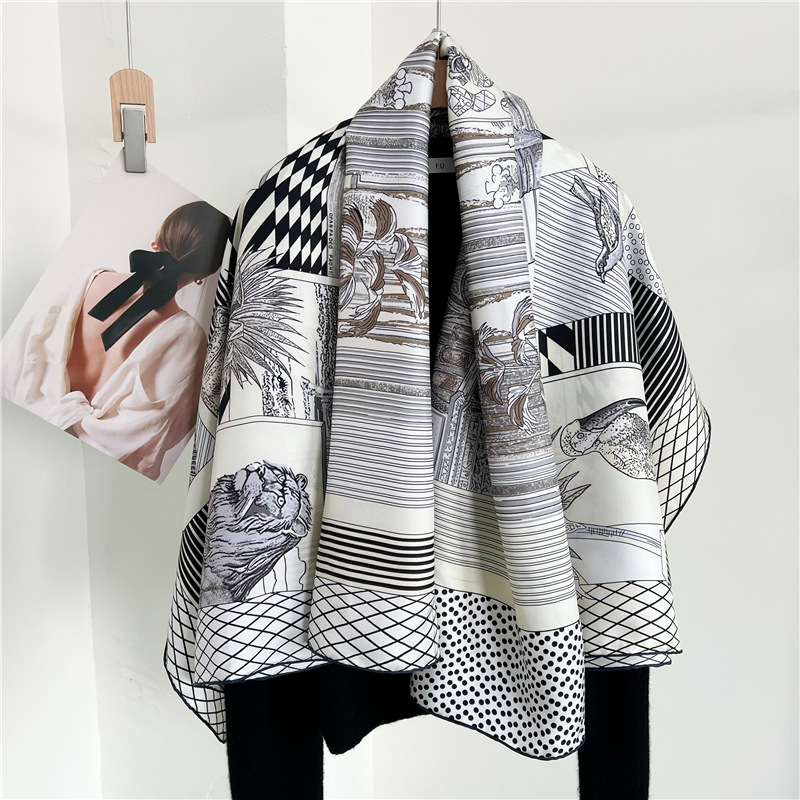 Travel Hair Accessories - Büyük İpek Eşarplar Markalar Tasarımcı El