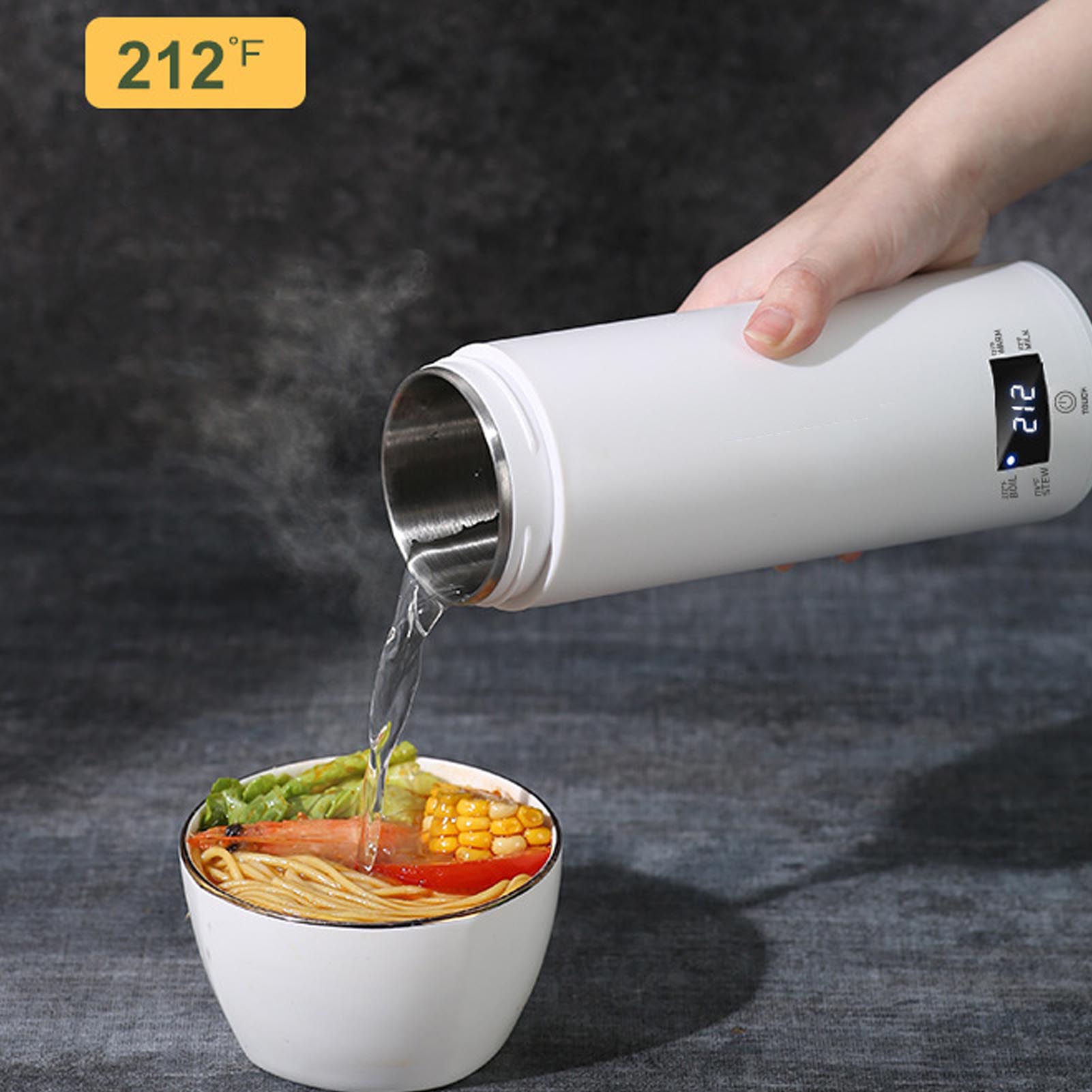 Portable Travel Kettle - Mini Taşınabilir Elektrikli Su Isıtıcısı 450