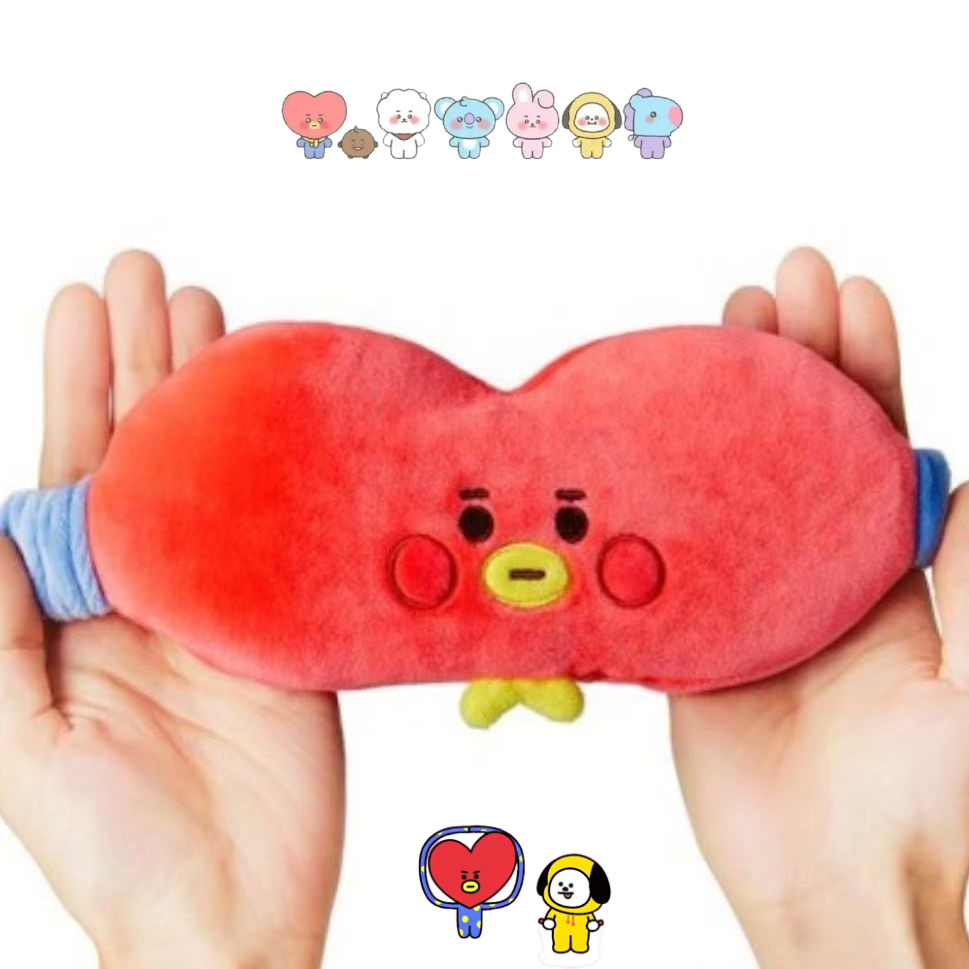 Travel Accessories Set - BT21 çizgi film sevimli peluş oyuncak