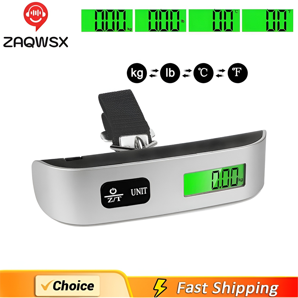 Travel Accessories Electronics - Taşınabilir Ölçekli Dijital LCD Ekran 110lb/50kg