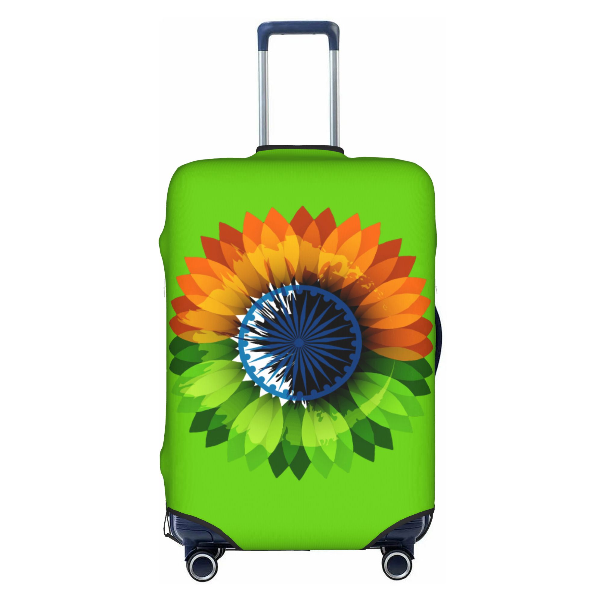 Travel Accessories India - Hindistan Vatansever Bavul Kılıfı Yıkanabilir Hindistan