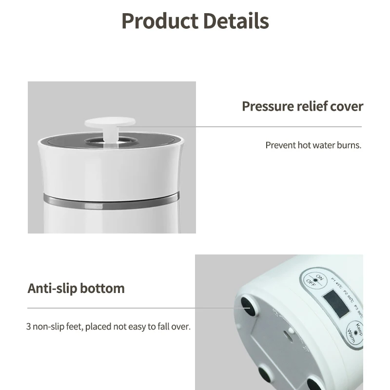 Taşınabilir Elektrikli Su Isıt - Portable Travel Kettle incelemesi ve fiyatı