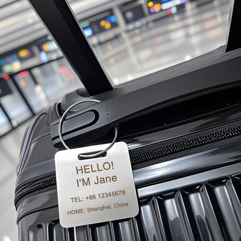 Özel İsimli Bagaj Etiketi Laze - Travel Accessories International incelemesi ve fiyatı