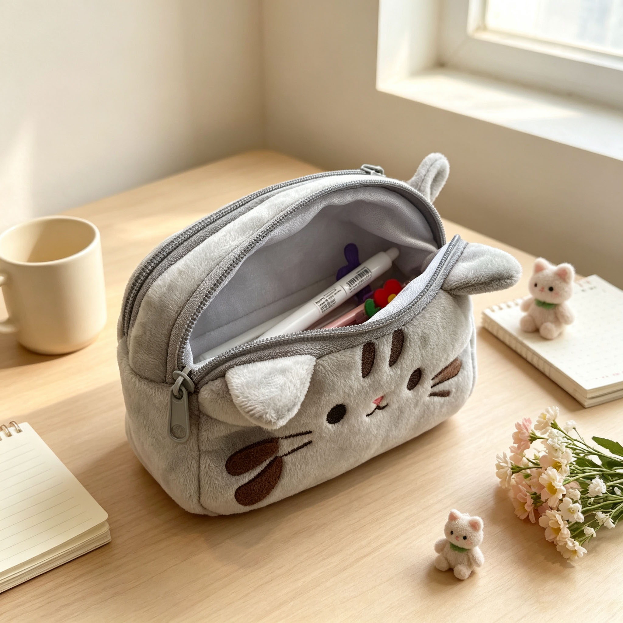 Kawaii Kedi Kozmetik Çantası B - Travel Accessories Organiser incelemesi ve fiyatı
