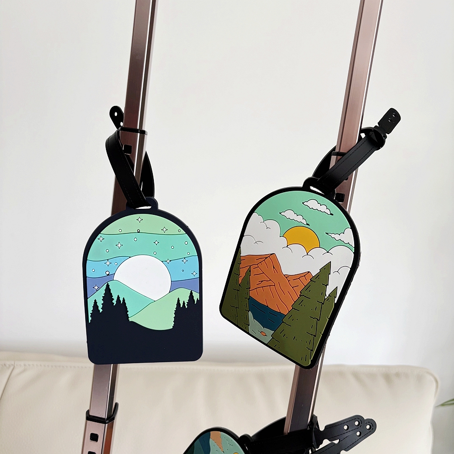 1/3/6 adet peyzaj bagaj etiket - Travel Accessories International incelemesi ve fiyatı