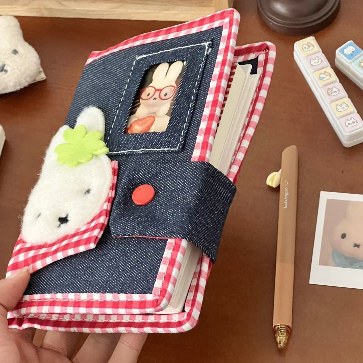 A6 Sevimli Miffy Tavşan Denim  - Travel Journal Accessories incelemesi ve fiyatı