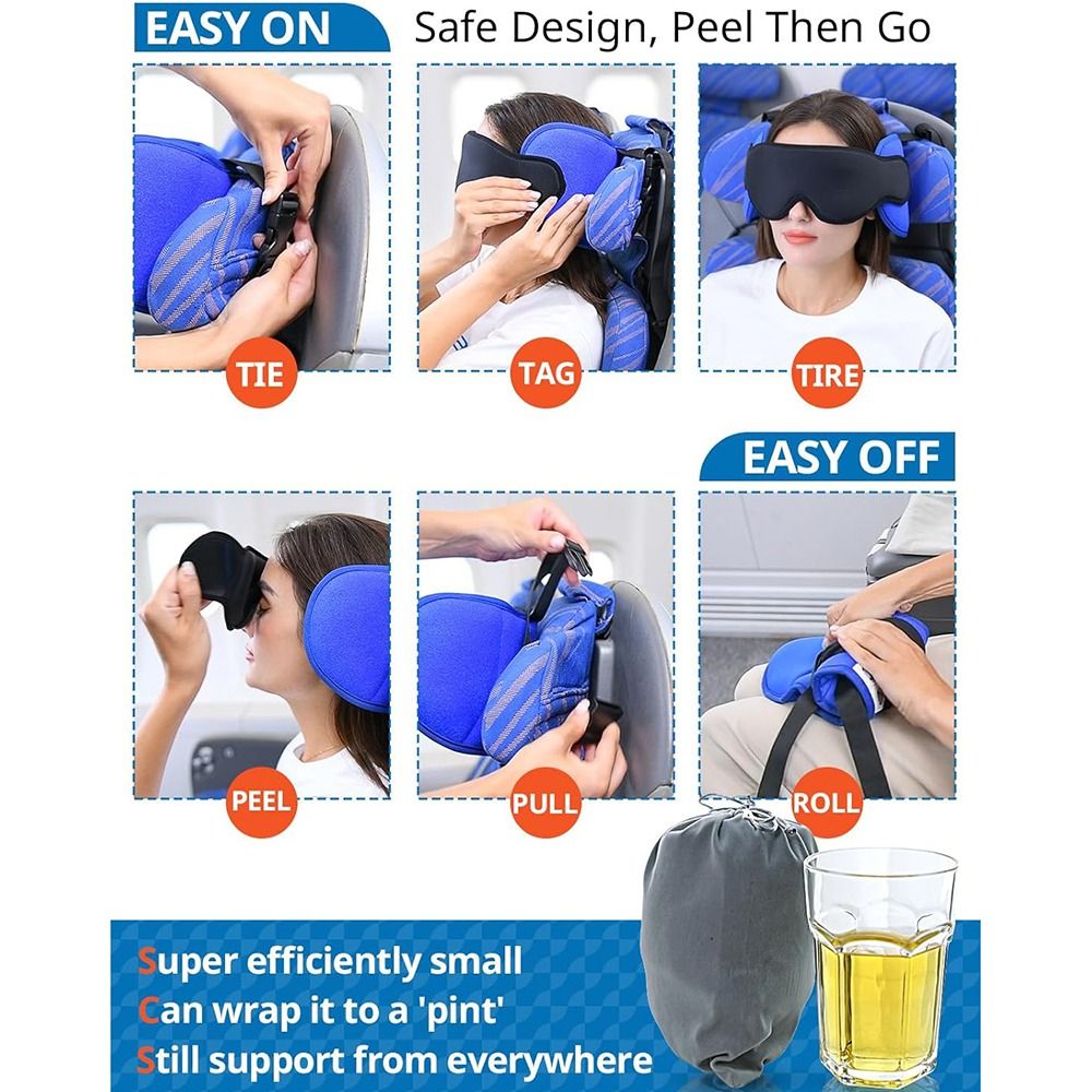 Yeni 3D Kontürlü Seyahat Yastı - Travel Accessories For Road Trip incelemesi ve fiyatı