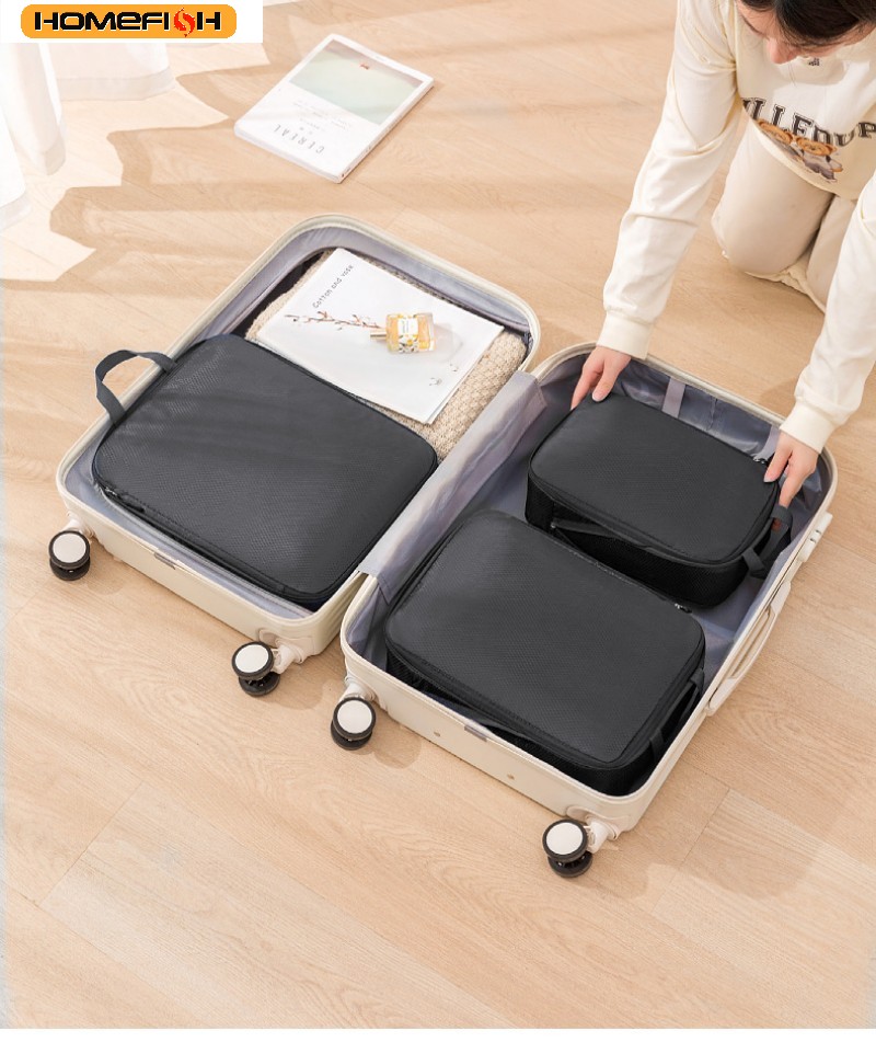 HOMEFISH 3'lü Set Seyahat Sıkı - Travel Accessories Organiser incelemesi ve fiyatı