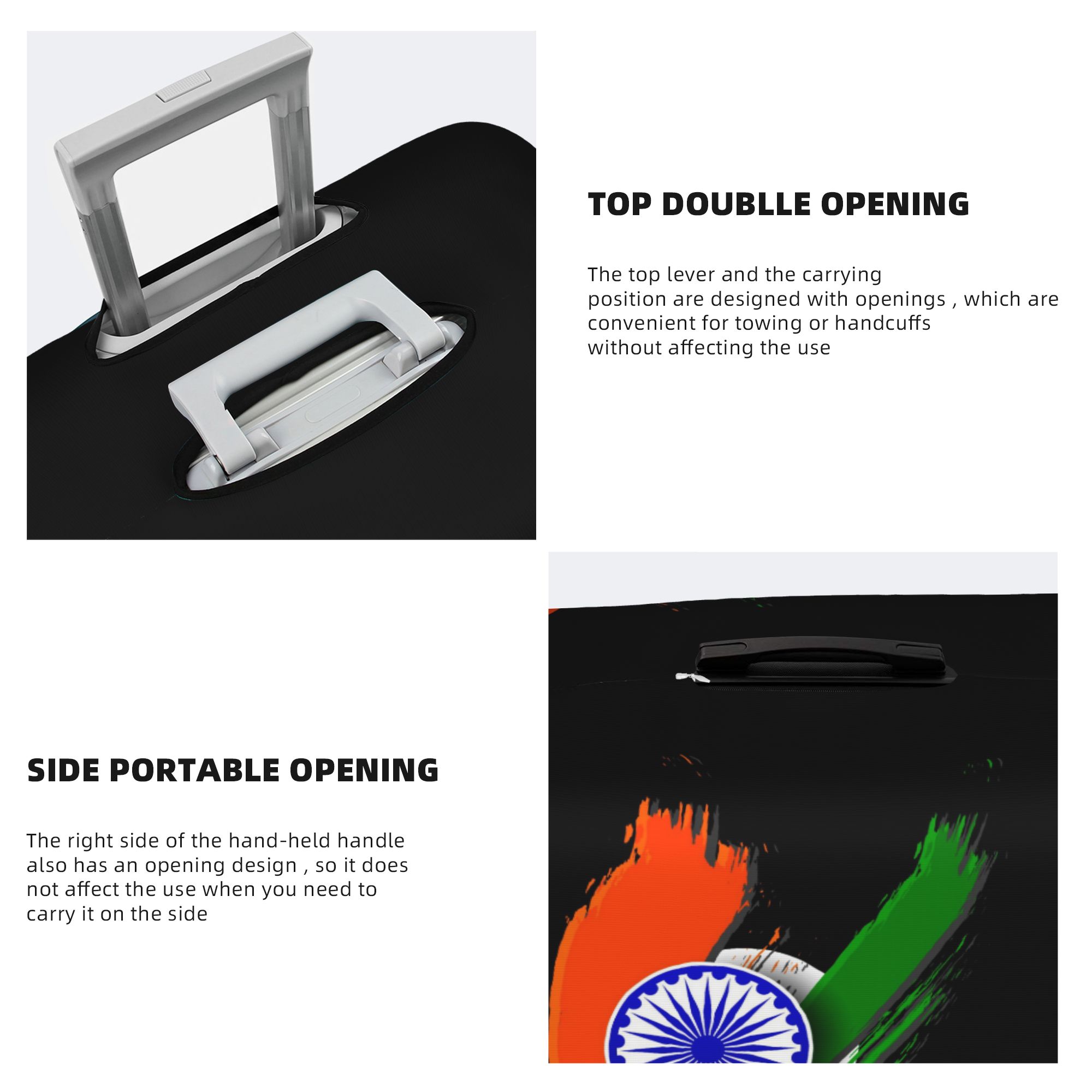 Hindistan Bayrağı Bavul Kılıfı - Travel Accessories India incelemesi ve fiyatı