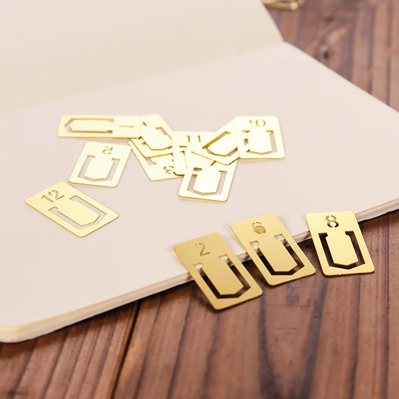 12 adet bakır kitap ayracı Ret - Travel Journal Accessories incelemesi ve fiyatı