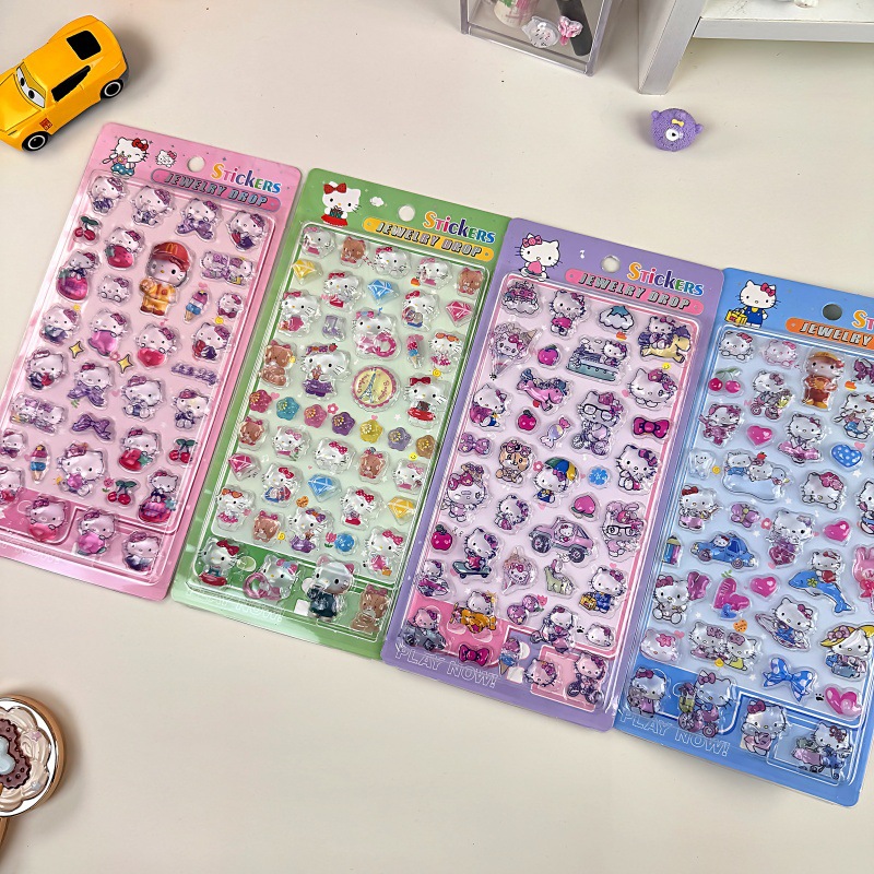 Hello Kitty Çıkartmalar 3D Kab - Travel Journal Accessories incelemesi ve fiyatı