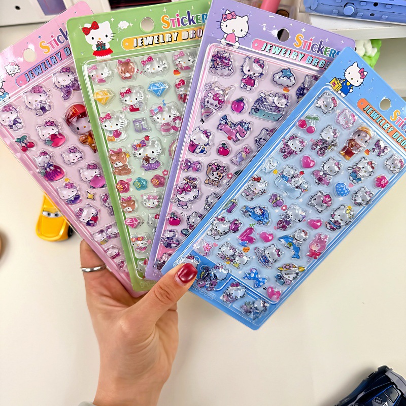 Hello Kitty Çıkartmalar 3D Kab - Travel Journal Accessories incelemesi ve fiyatı