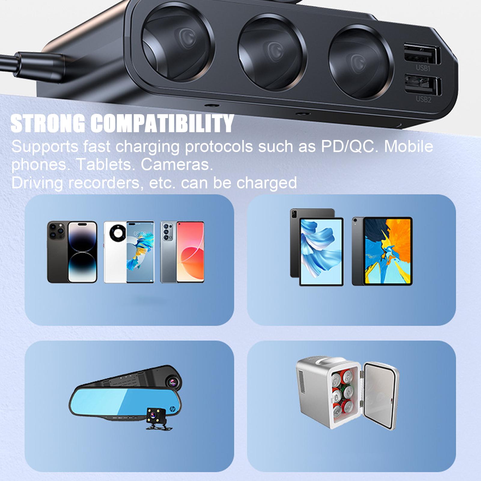 Araç Şarj Portu Hızlı Şarj 7 P - Travel Accessories For Road Trip incelemesi ve fiyatı