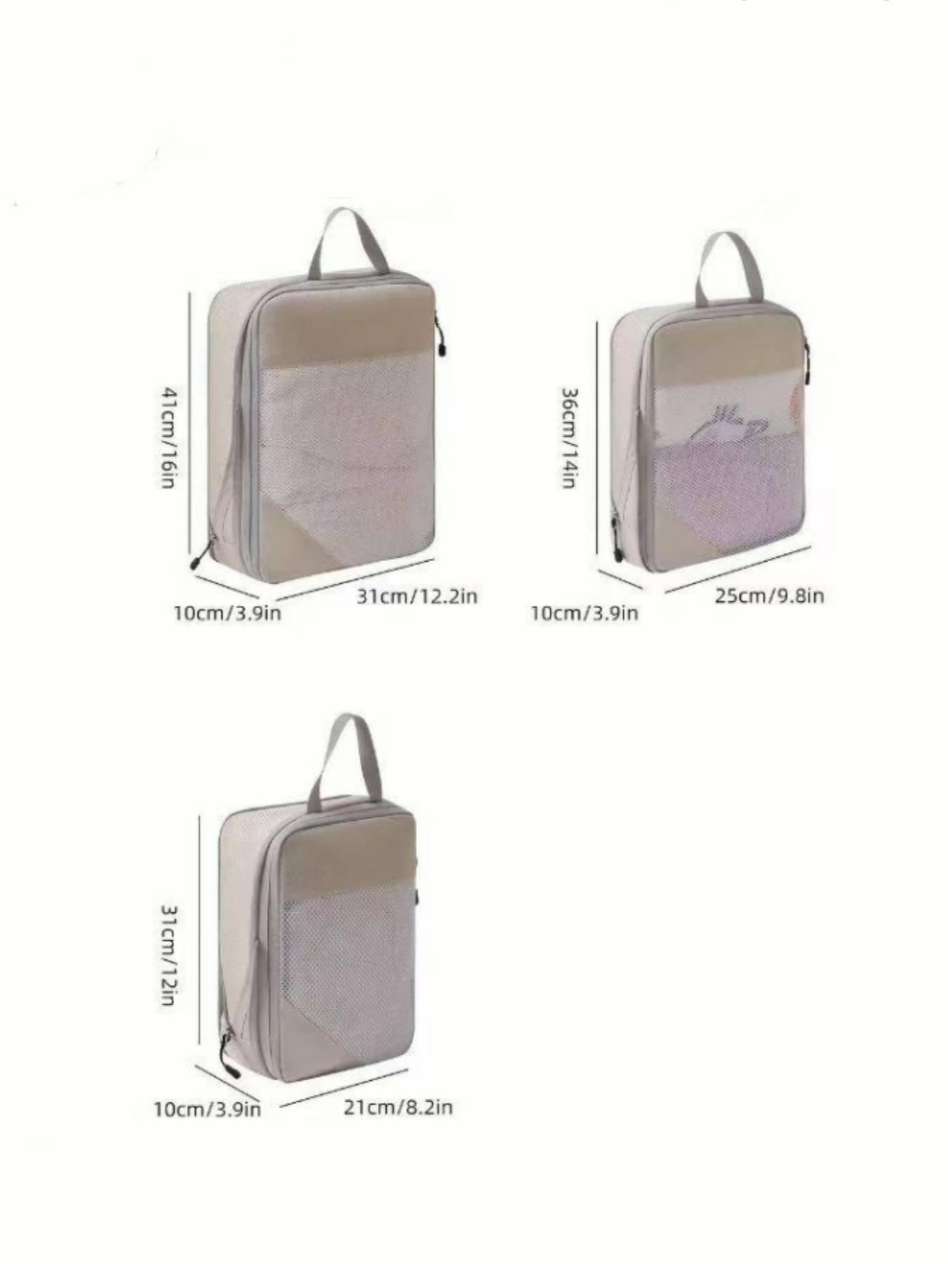 3'lü Set Sıkıştırılabilir Seya - Travel Accessories Organiser incelemesi ve fiyatı
