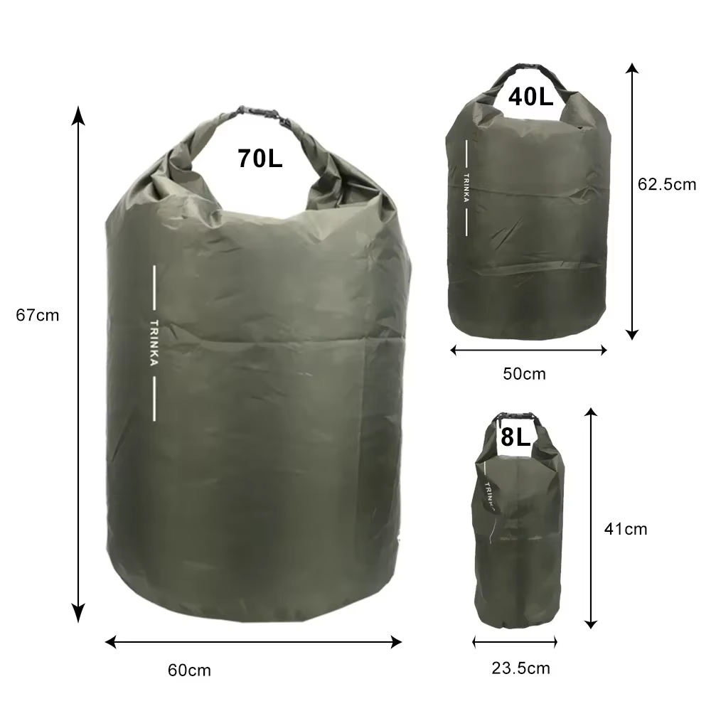 8L 40L 70L Roll-Top Su Geçirme - Travel Accessories Organiser incelemesi ve fiyatı