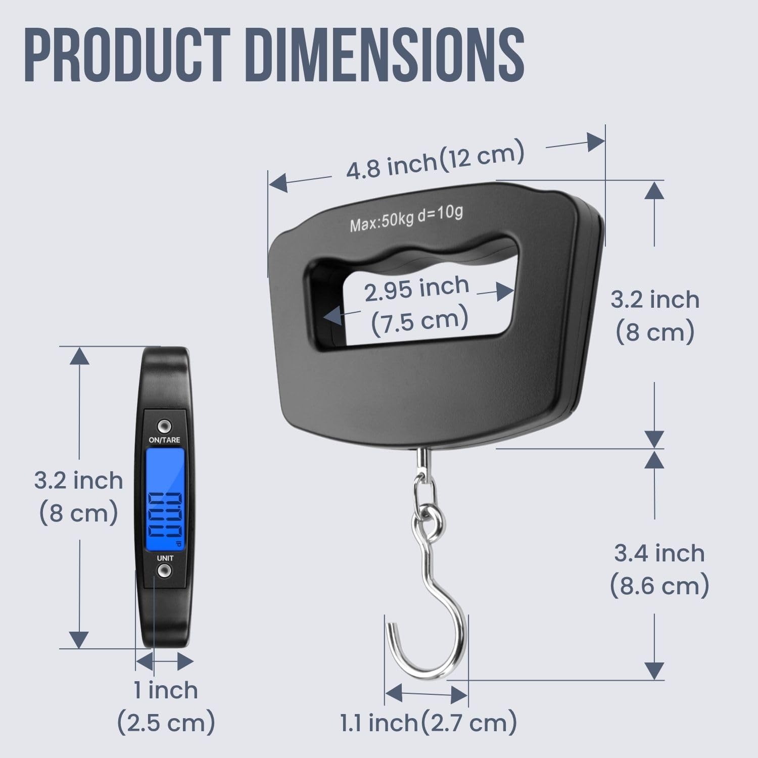 50Kg 10g Bagaj Tartısı, LCD Ba - Travel Accessories Electronics incelemesi ve fiyatı