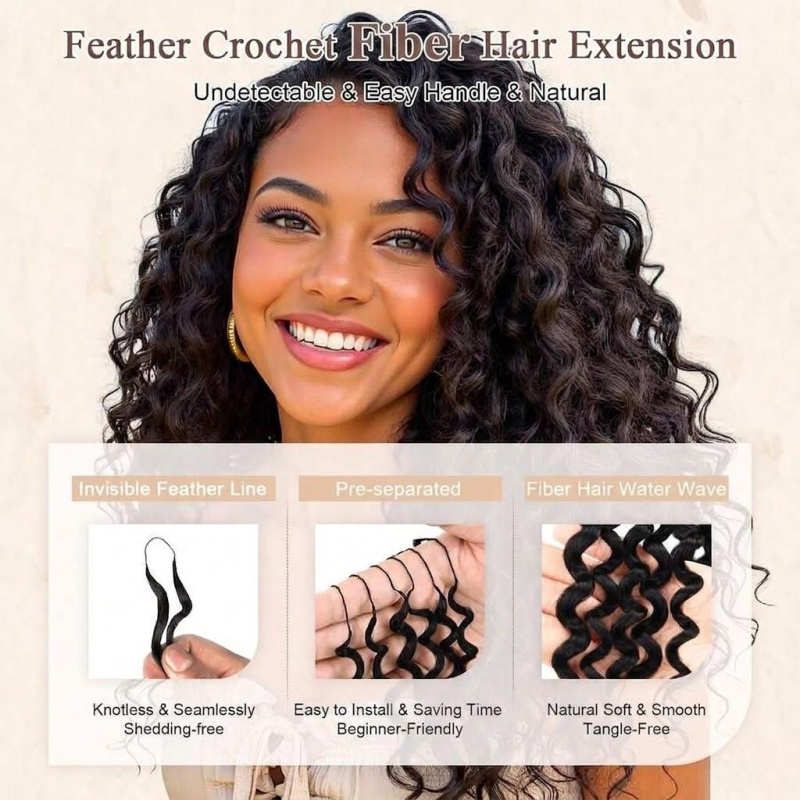 Su Dalgası Sentetik Tüy Tığ İş - Travel Hair Accessories incelemesi ve fiyatı