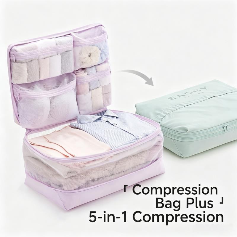 Sıkıştırılabilir Paketleme Küp - Travel Accessories Organiser incelemesi ve fiyatı