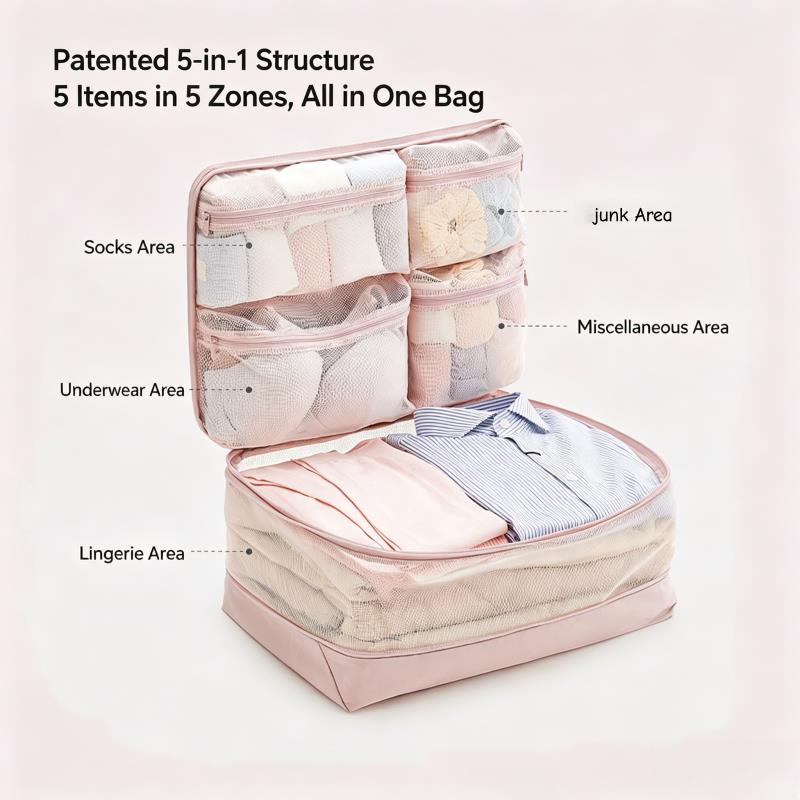 Sıkıştırılabilir Paketleme Küp - Travel Accessories Organiser incelemesi ve fiyatı